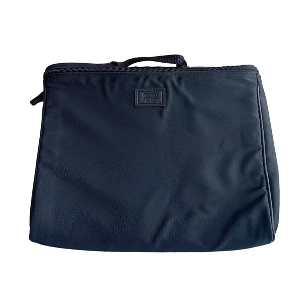 Coach Laptop Tablet Travel Work Bag Black - Picture 1 of 10